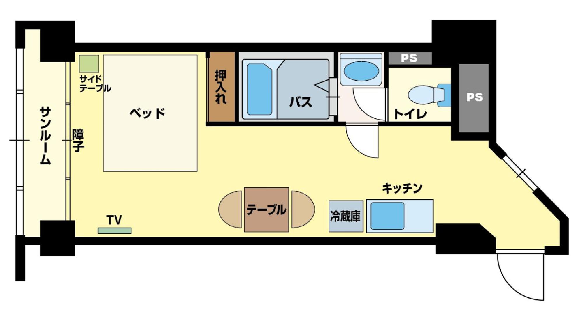 Matsui Building Apartman Tokió Szoba fotó
